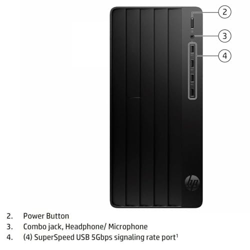 Image of HP Desktop Computer Tower PC | Intel 6-Core i5-12500 | 64GB RAM + 2TB PCIe SSD | Complete Setup with WiFi, Bluetooth, Keyboard & Mouse | Windows 11 Home| Ideal for Home Office, Business & Student