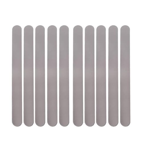 [ECVGHD] 10Pieces for Stainless Steel Bangle Blanks Cuff Bracelet for Making Gift