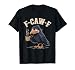 F Caw F T Shirt Coffee Crow Gothic Raven Funny Halloween T-Shirt