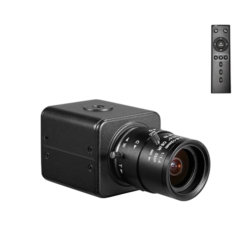 SDTNOVA HDMI USB3.0 Dual Output HD YUY2 1080P 60fps Digital Security Camera Industry Digital C-Mount with Manual 2.8-12mm Varifocal HD Lens OSD Menu via Remote Controller