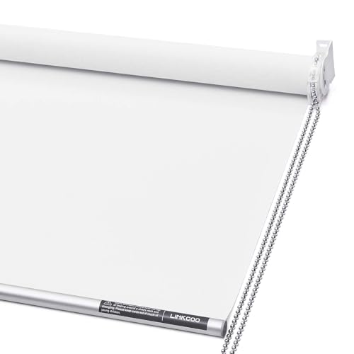 Linkcoo 50% Blackout Roller Window Shades thumb #2