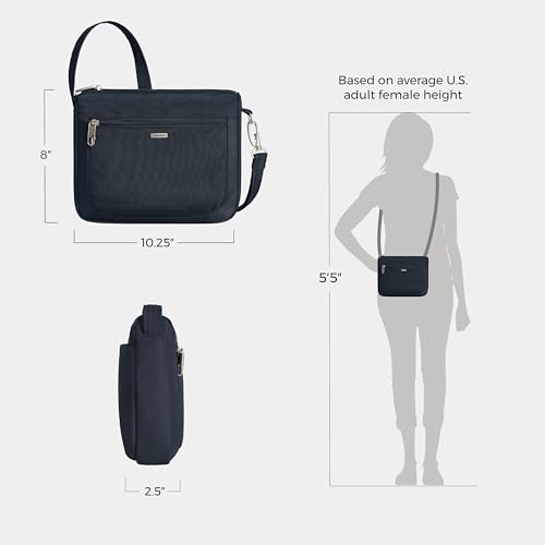 Travelon Anti-Theft Classic Small East/West Crossbody - Image 6