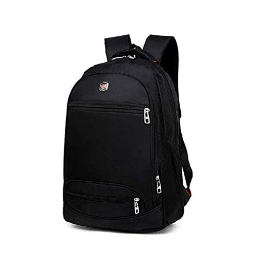 Mochila Oxford de gran capacidad negra: protege tus pertenencias