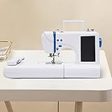 AKaSping Embroidery Machines 110-220V 75 Built-in Designs LCD Touch Screen 4 * 9.2" Embroidery Area