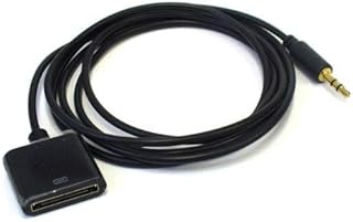 Best AUX Input Compatible with Bose SOUNDDOCK Converter Adapter Cable 30pin Dock to 3.5mm Plug - 3.3 feet (Amazon Echo Works!) (Black)
