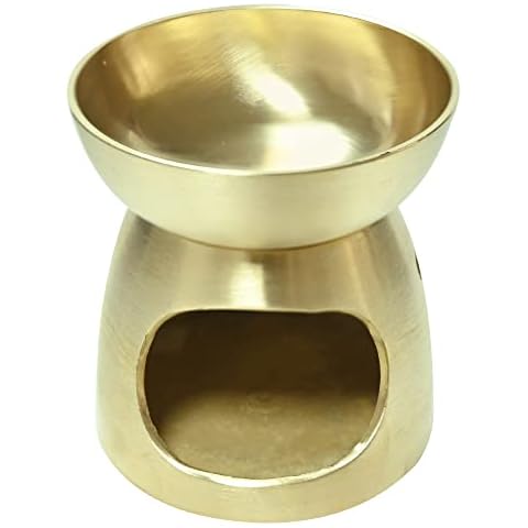 diollo Solid Brass Oil Burner Oil Diffuser Aroma Therapy Cover