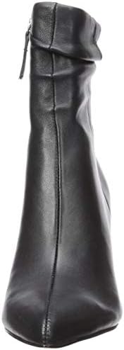 Bella Vita Women's Danielle Dress Bootie Ankle Boot, Black Leather, 12 2W US | Image 1