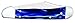 CASE XX WR Pocket Knife Copperlock Sparxx Blue Pearl Kirinite Item #23438 - (101549L SS) - Length Closed: 4 1/4 Inches