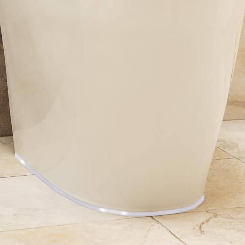 Image of Caulk Tape 0.3 inch x 20' - Narrow Self-Adhesive White Caulk Strip for Kitchen Corner