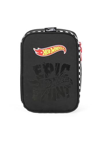 Estojo Box Ht Wheels Preto ET47789HW Luxcel 2025