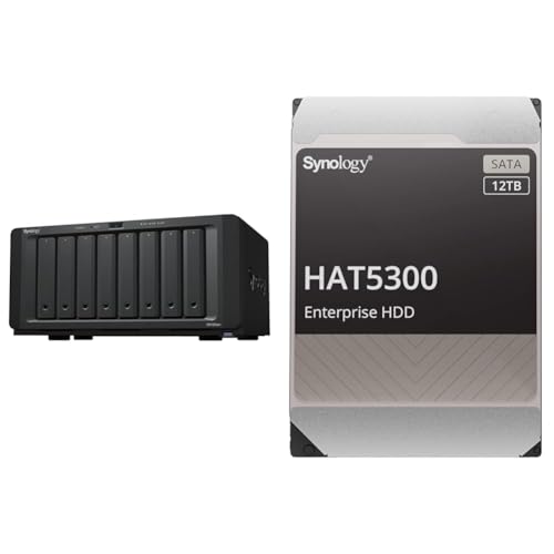 Synology NAS 8�x�C DiskStation DS1823xs+ & Synology HDD 12TB HAT5300-12Tx2��