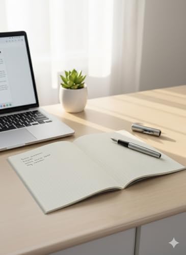 Lot de 2 carnets A5 avec 60 pages perforées pour écriture fine et notes de bureau - 6