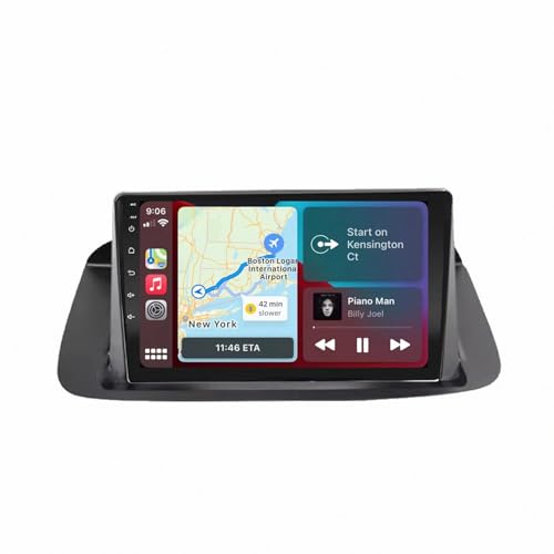 Navegación de video para viajar en Honda Spirior con mapas fluidos y música Bluetooth