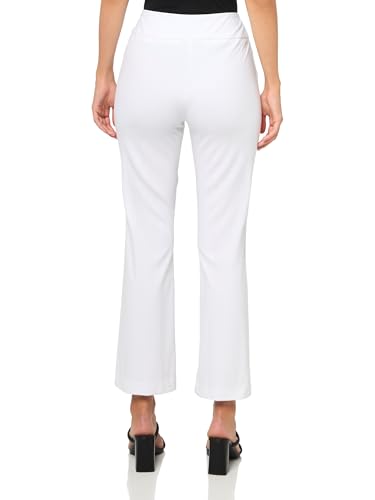 SLIM-SATION Wide Band Elastic Waist Pull On Flare Leg Pant2