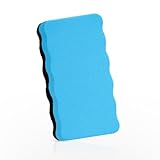 QUEENLINK Whiteboard Schwamm Magnetischer Radiergummi, 11 x 5.8cm Filzradiergummi für Büro, Schule und Zuhause, magnetischer Radiergummi für Kühlschrankkalender, 1 Packung