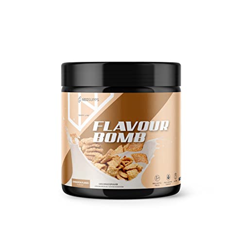 Neosupps - Flavour Bomb Cinnamon Flakes 250g | Vielseitig einsetzbares leckeres Geschmackspulver mit wenig Kalorien Cover