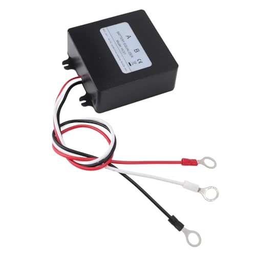 Ecualizador y balanceador de baterías de 24 V para baterías de 12 V en conexión en serie o paralelo, regulador de voltaje para sistemas solares, RV, marinos y fuera de la red miniatura 6
