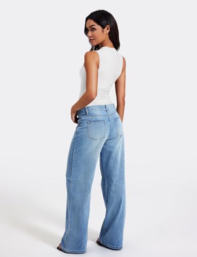 Image of YEOREO Women Basic Mock Neck Workout Crop Top Sleeveless Double Lined Tank Tee Slim Fitted Ruched Going Out Camisole