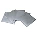 Bclla Zkenshan-Copper Sheet 5pcs High Purity 99.9% Pure Zinc Sheet Plate Bluish-White Zinc Plate 140x140x0.2mm Melting Point 419.5 Degree, High Purity and Durable