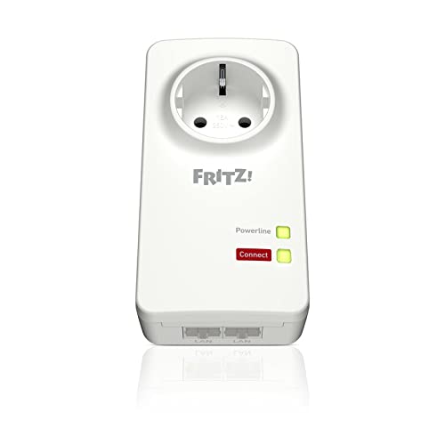 AVM FRITZ!Powerline 1220 Adapter (ethernet, 1.200 MBit/s, 2 x Gigabit-LAN, ideal für NAS-Anwendungen und HD-Streaming) - Image 3