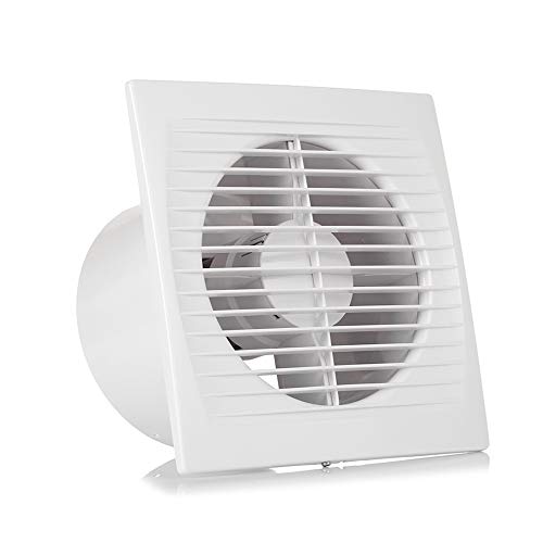 HG Power 150mm Ventilador Extractor de aire Silencioso 197m³/h para Oficina, Baño,...