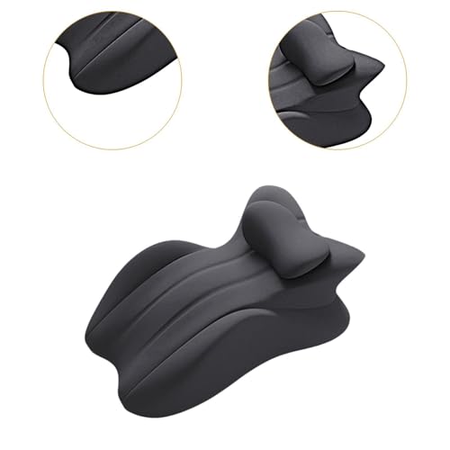 Oreiller triangulaire de soutien dorsal pour lire au lit gris - 4