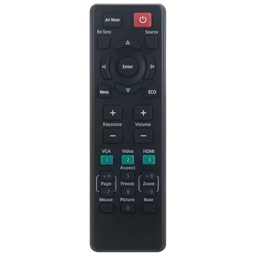 Image of Replacement Remote Control Commander Compatible with Infocus DLP Projector IN134ST / IN136 / IN2136 / IN134 / IN136ST / IN2134 / IN138HD