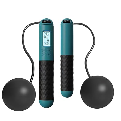 Jump Cordless - Smart Skipping Weighted Ball, Free Exercise with Auto Counter and Home Workouts, Gym, Fitness Training, Indoor O