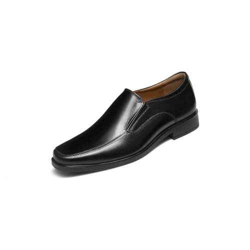 Image of GIFENNSE Mens Loafers Leather Slip-on Dress Shoes