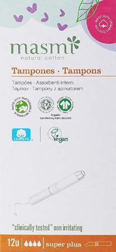Masmi Natural Cotton Bio Tamponi Super Plus + Applicatore