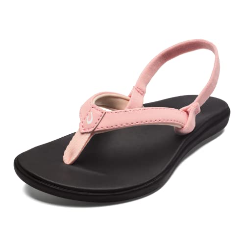 Image of OLUKAI Ho'opio Girls' Beach Sandals, Quick-Dry Flip-Flop, Water Resistant & Cute Design, All-Day Comfort Fit