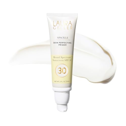 LAURA GELLER NEW YORK Spackle Skin Perfecting Primer Broad Spectrum Sunscreen SPF 30 - Primer for Face Before Makeup with Sun Protection for a Dewy Glow