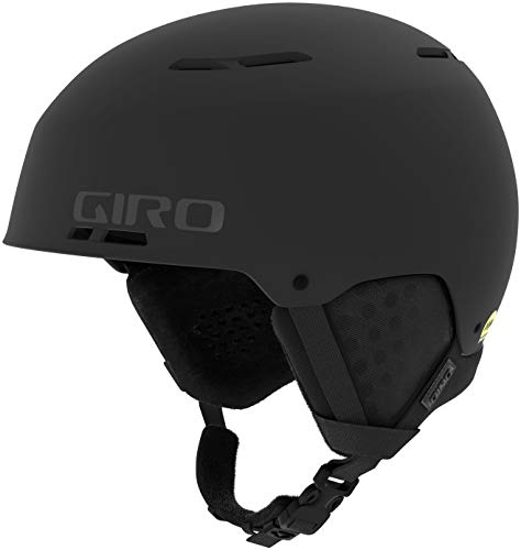 Giro Emerge Spherical Ski Helmet - Snowboard Helmet for Men, Women & Youth - Matte Black - Size L...