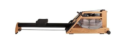 WaterRower Hybrid BLE Oak Rowing Machine with BLE Monitor | USA Made Water Rower | Original Handcrafted Erg Row Machine for Home Use & Gym