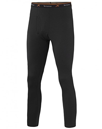 Terramar Mens Outdoor Lifestyle Bottoms Athletic Pants, Black, X-Large #TOP18