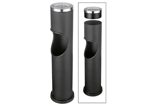 Haushalt International Standaschenbecher mit Mülleimer 46,5 cm