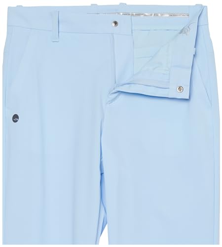 EAGEGOF Kid Golf Trousers Quick Drying Boy's Straight Leg Pants Leisure Child Pants Pockets Lightweight Sports Tennis (BYSSK012A-Sky Blue-130)3