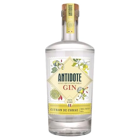 Antidote Gin Lemon - Premium French Gin Cover