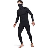 [テスラ] スポーツインナー タートルネック メンズ 裏起毛 [吸湿速乾・軽量保温・伸縮性] 長袖 マスク フェイスカバー付き コンプレッションウェア コンプレッション コールドギア 上 アンダーシャツ ヒートテック インナー シャツ ランニングウェア スポーツ tシャツ 保温インナー JPB YUT57-JPK_M