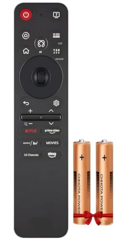 Image of Remote Compatible with Original LG AI Magic Television, Remote Control for LG TVs: OLED, QNED, UHD, LED, LCD (MR25GA)