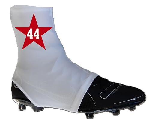 All Star 2 Series Custom Sports Cleat Covers Spats - 12 Colors - Choose Your Number/Initial - Youth and Adult Sizes3