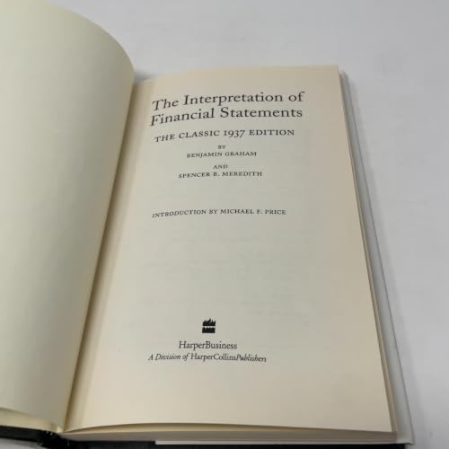 Image of The Interpretation of Financial Statements