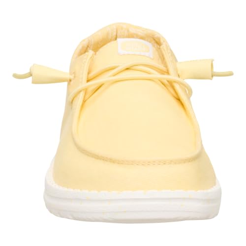 Image of HEYDUDE Women's Wendy Stretch Canvas Slip On Shoes | Easy On Loafer