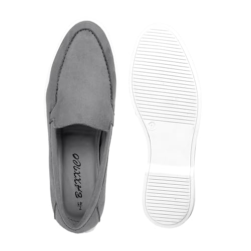 Image of BXXY Men's Suede Material Casual Loafer and Moccasion Outdoor Shoes