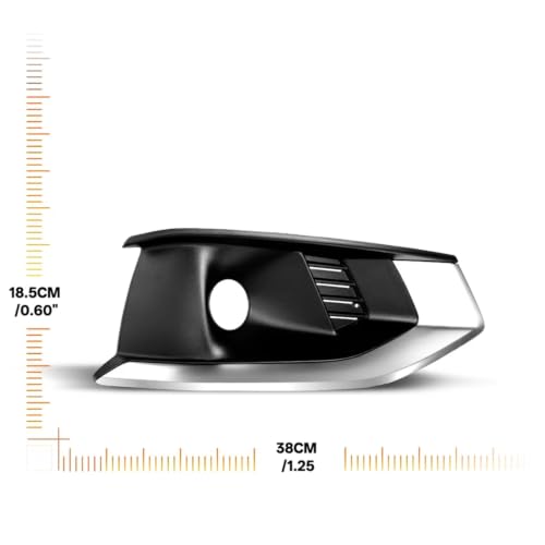 Cubierta de luz antiniebla para A4 B9 2020-2022, rejilla protectora de diseño exterior premium 6