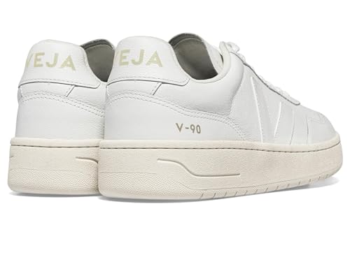 Image of VEJA Women's V-90 Sneaker, Extra White, 11.5