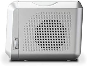 Roberts Sound 48 DAB/DAB+/FM Stereo Clock Radio with CD, Bluetooth, USB Playback/Charging - White