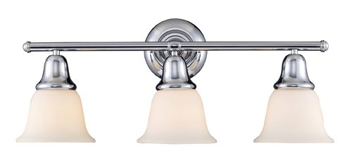Elk 67012-3 Berwick 3-Light Bath Bar, 8-Inch, Polished Chrome Elk 67012-3 Berwick 3-Light Bath Bar, 8-Inch, Polished Chrome