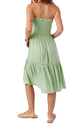 O'NEILL Women's Ruched Tier Midi Skirt - Comfortable and Lightweight Midi Length Skirt for Women with Elastic Waist4