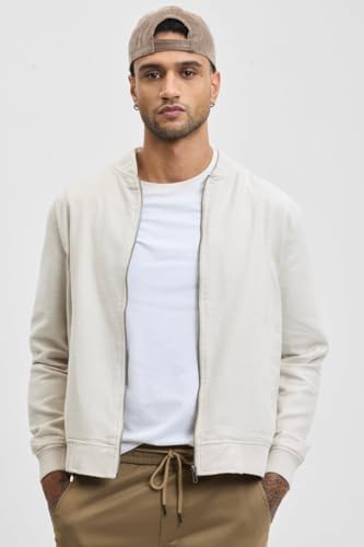Image of SNITCH Mens Textured Relaxed Fit Jacket